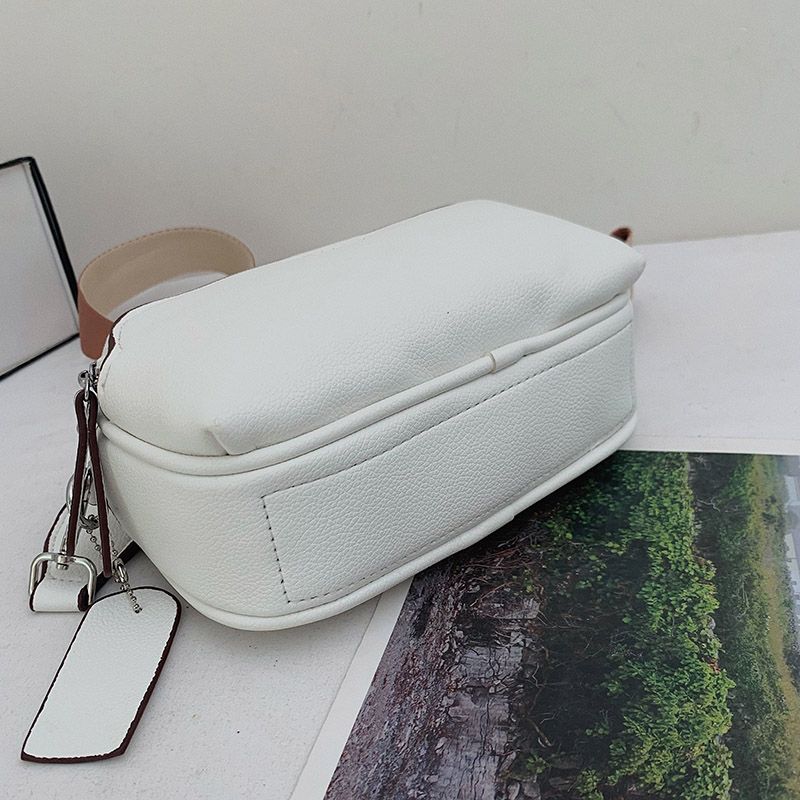 Costin Dames Brede Band Schouder Handtas - Beige
