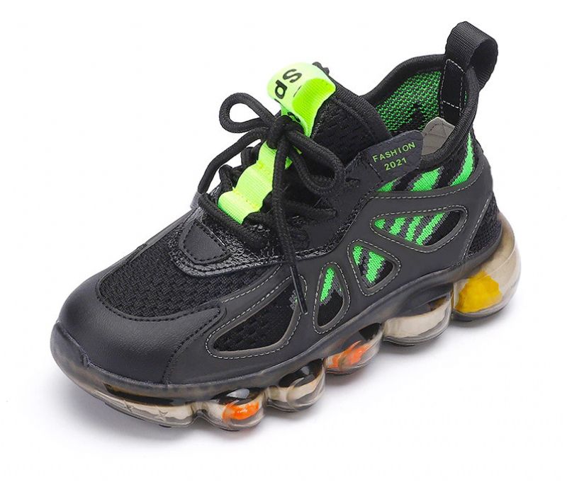 Craig Unisex Casual Sneaker Voor Kinderen - Zwart
