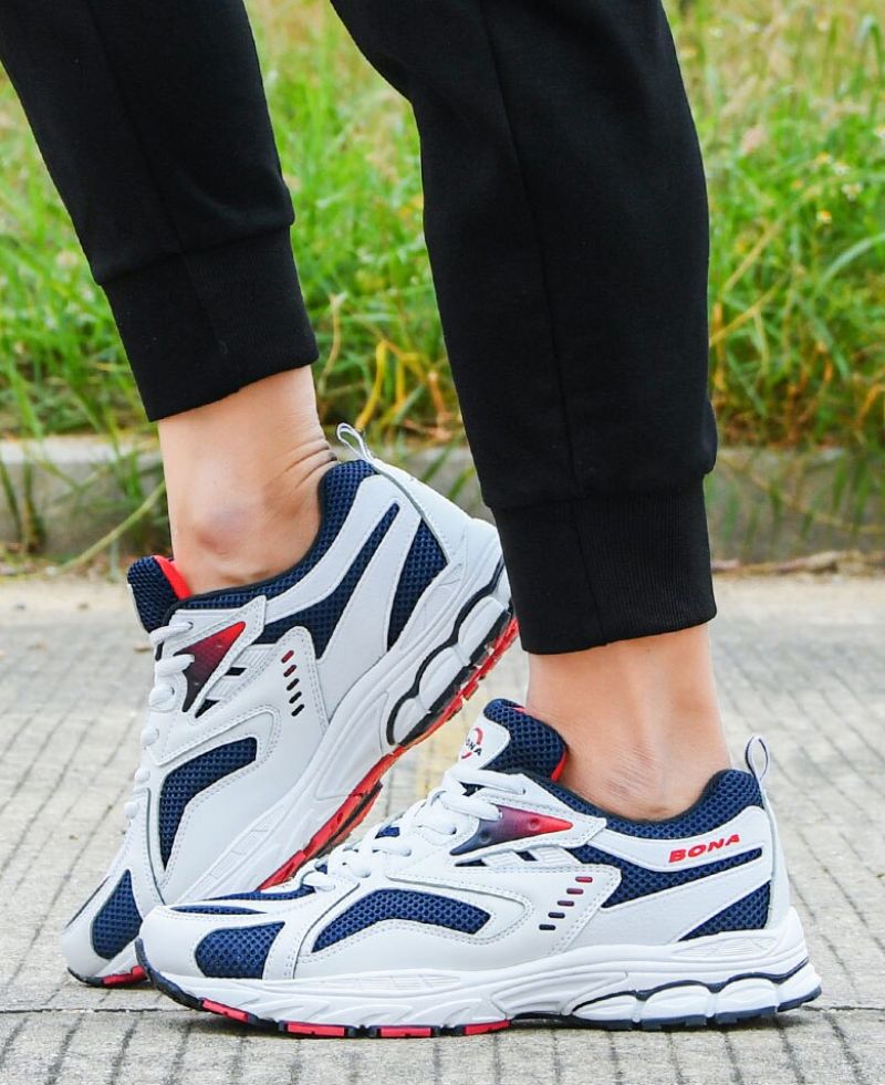 Craxler Lichtgewicht Sneakers Voor Heren - Grijs