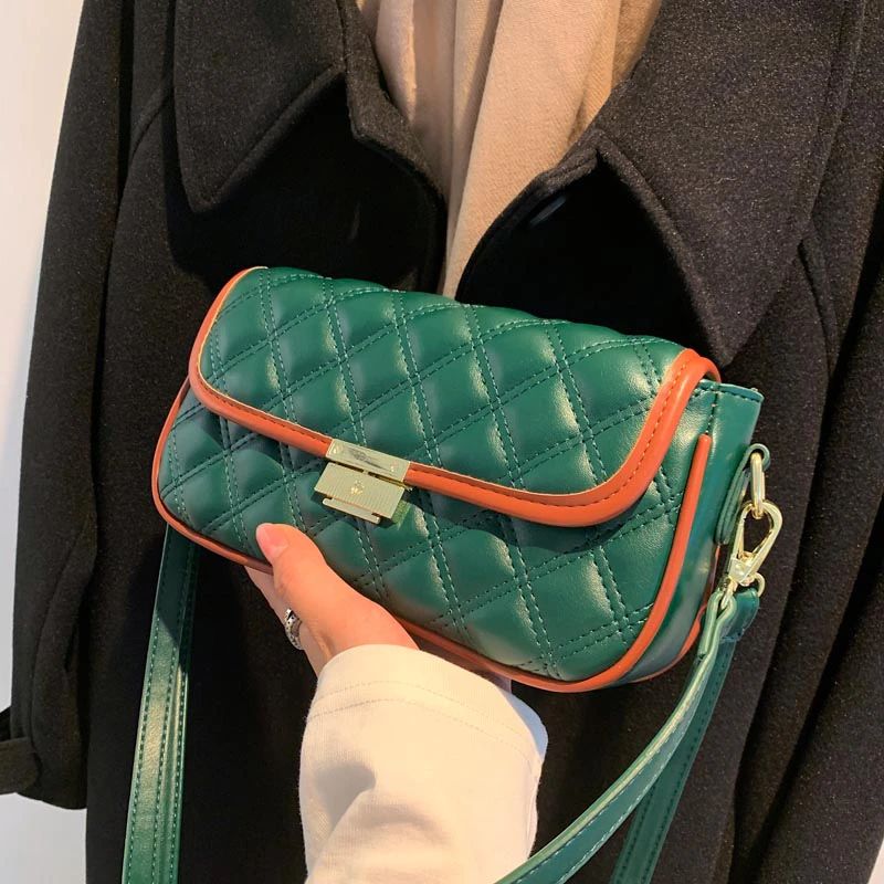Crispy Dames Cross Schouder Handtas - Groen