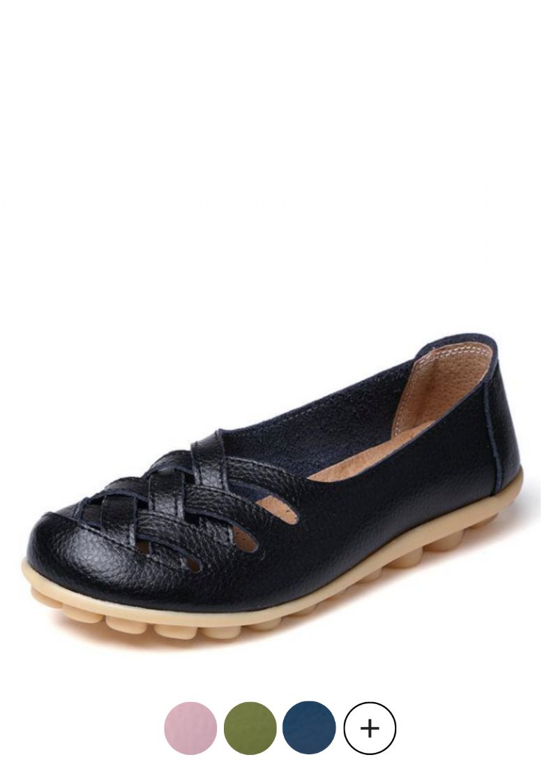 Criss Dames Loafer Zwarte Schoenen