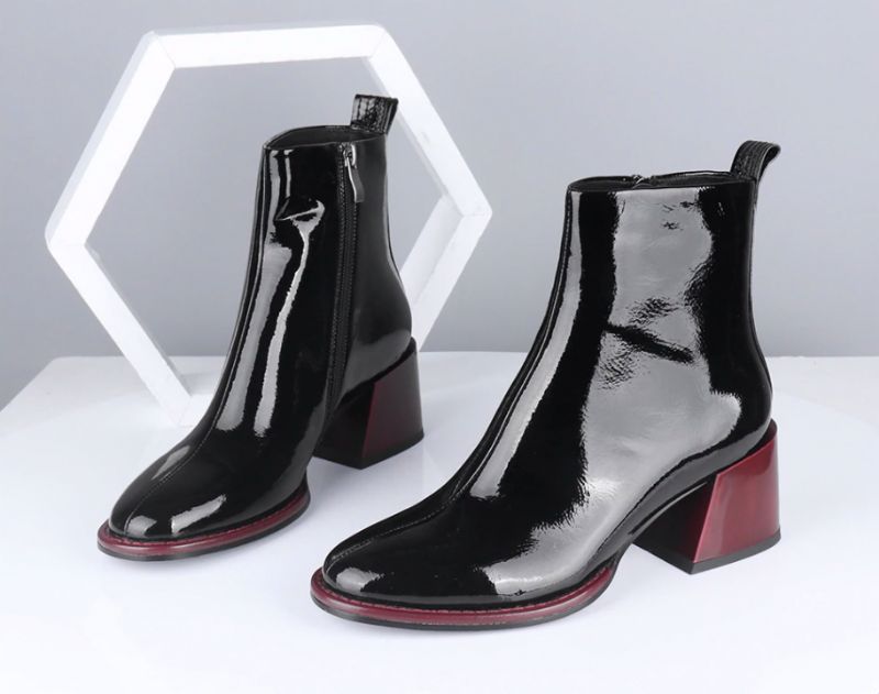 Crissia Boots Enkelhoogte - Zwart