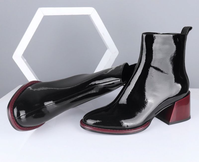 Crissia Boots Enkelhoogte - Zwart