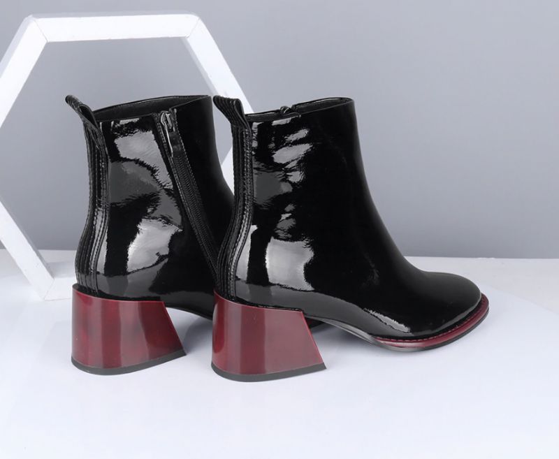 Crissia Boots Enkelhoogte - Zwart