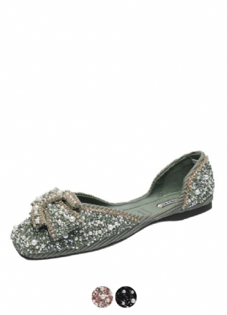Cristal Dames Elegante Platte Schoenen