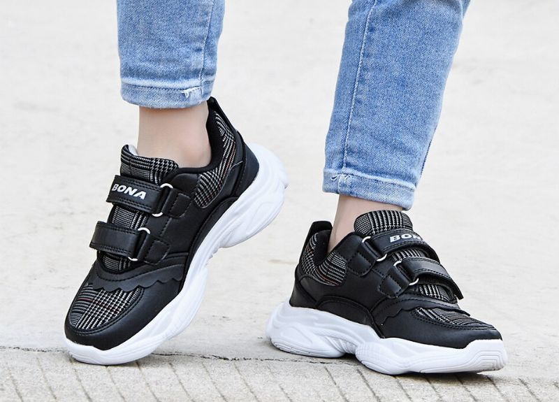 Cristante Jongensmode Sneaker - Zwart