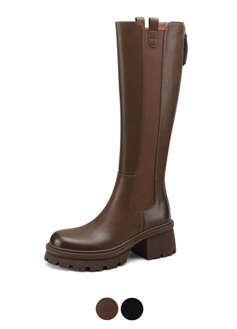 Cristel Dames Chelsea Long Autumn Boots