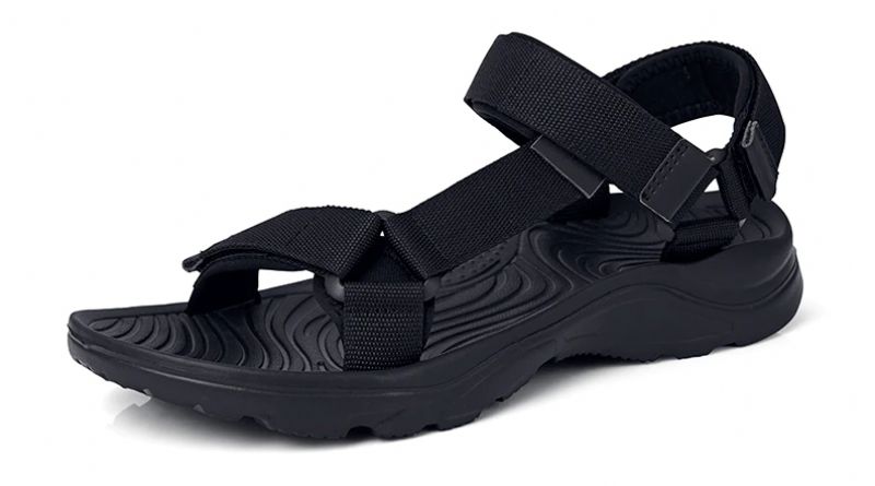 Cristensen Heren Zomer Sandalen - Zwart