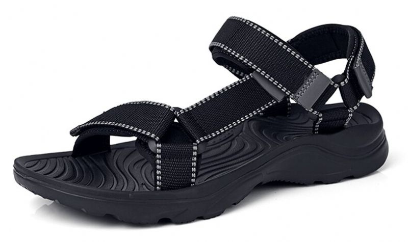 Cristensen Heren Zomer Sandalen - Zwart