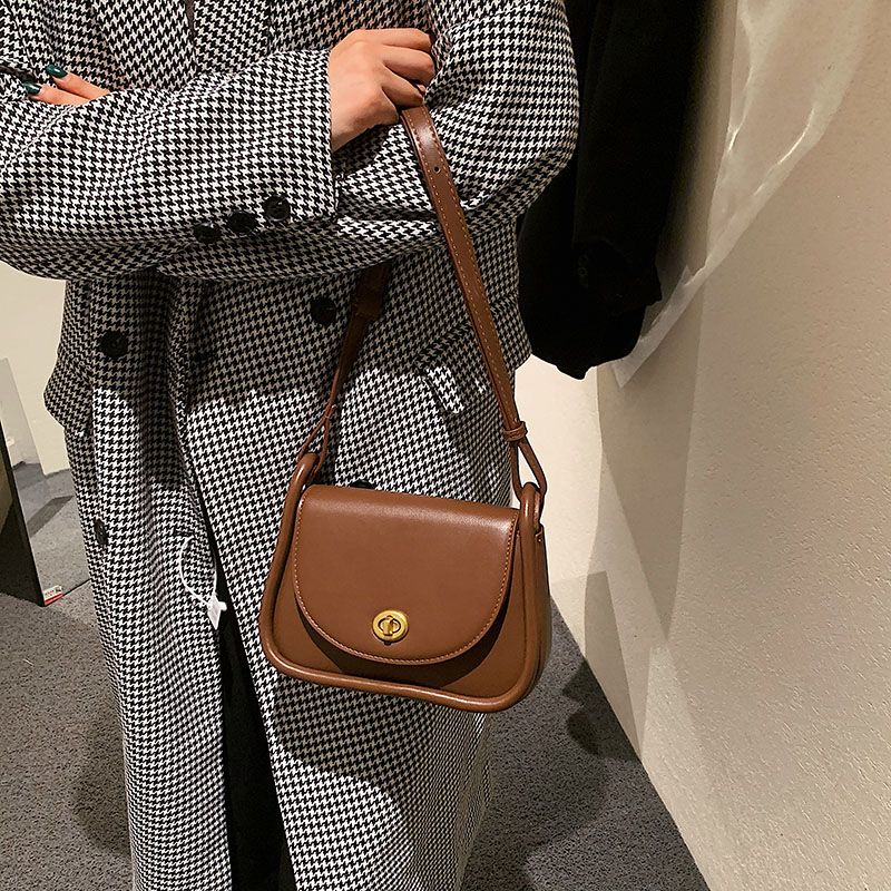 Cristi Dames Crossbody Handtas - Koffie