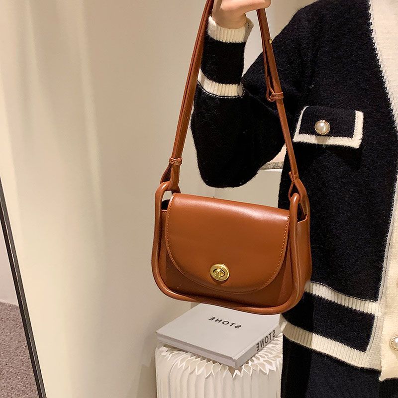 Cristi Dames Crossbody Handtas - Koffie