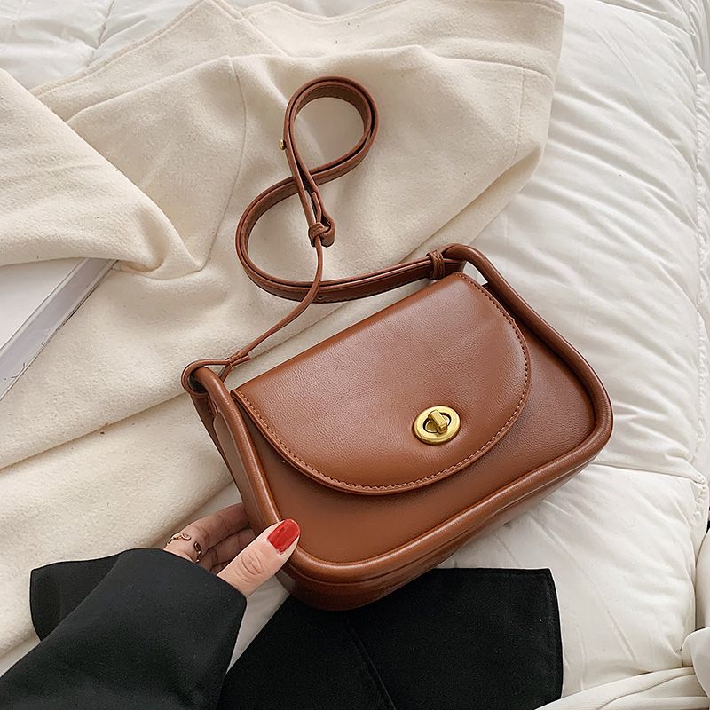 Cristi Dames Crossbody Handtas - Koffie