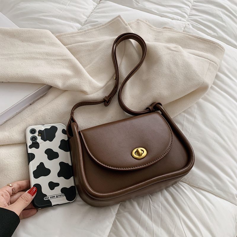 Cristi Dames Crossbody Handtas - Koffie