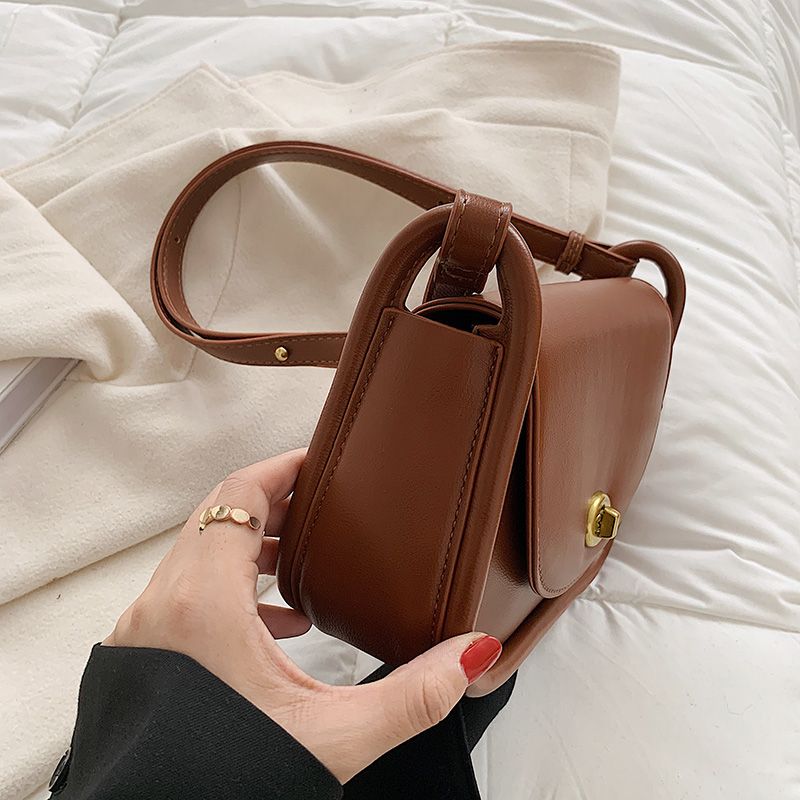 Cristi Dames Crossbody Handtas - Koffie