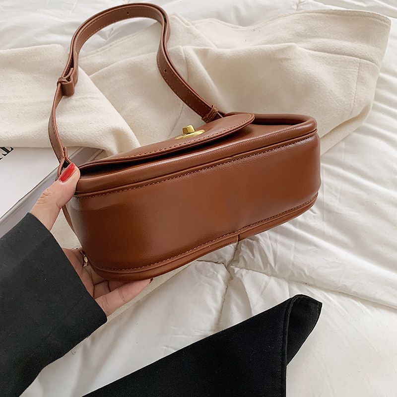 Cristi Dames Crossbody Handtas - Koffie