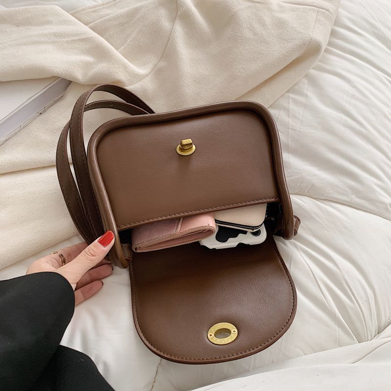 Cristi Dames Crossbody Handtas - Koffie