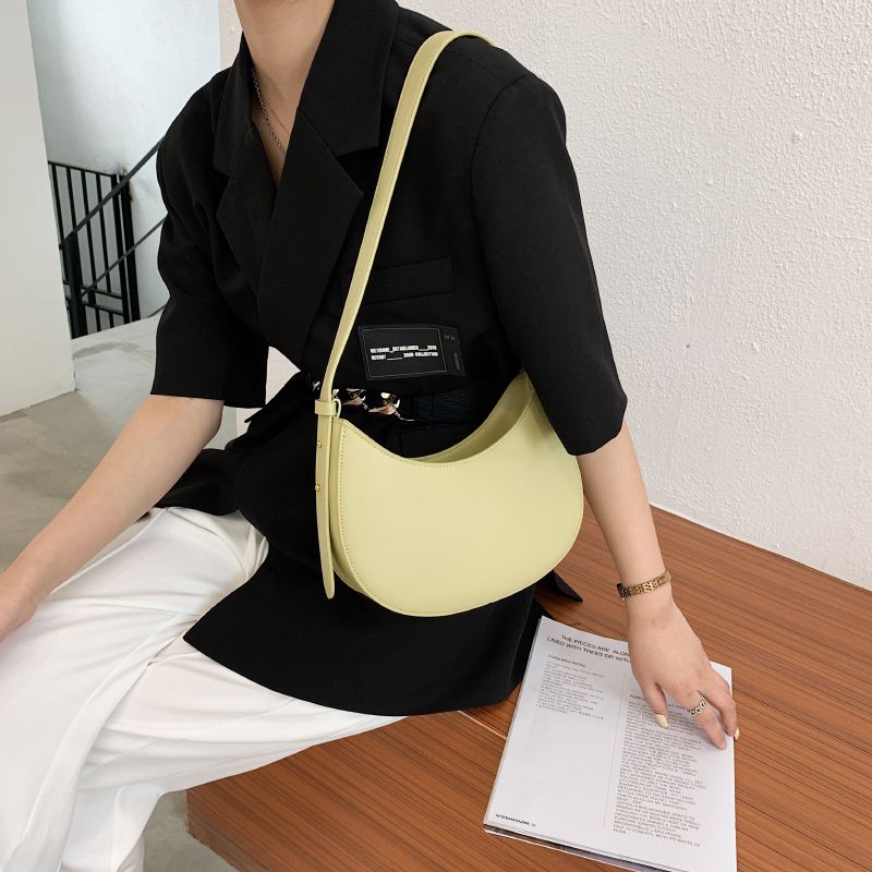 Cristi Dames Leren Crossbody Handtas - Wit