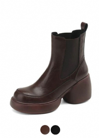 Cristy Dames Platform Enkellaarsjes