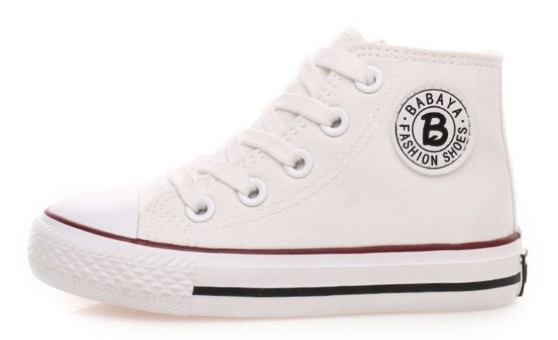 Crix Little Jongens Casual Sneaker - Wit