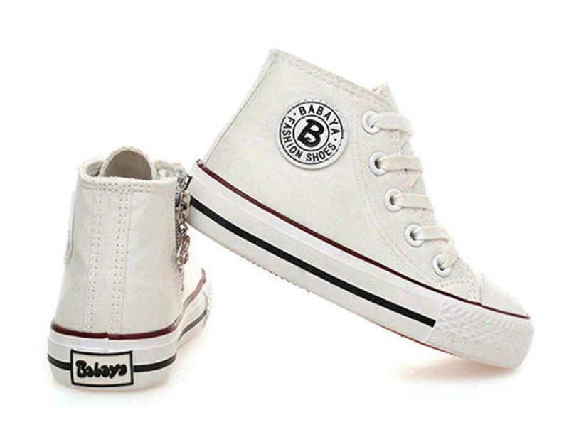 Crix Little Jongens Casual Sneaker - Wit