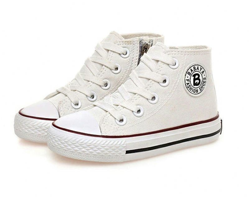 Crix Little Jongens Casual Sneaker - Wit