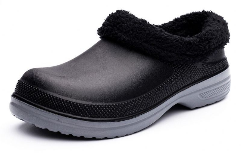 Crusie Heren Winter Slippers - Wit Bont