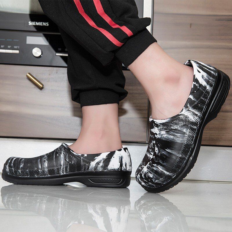 Crusie Heren Winter Slippers - Wit Bont