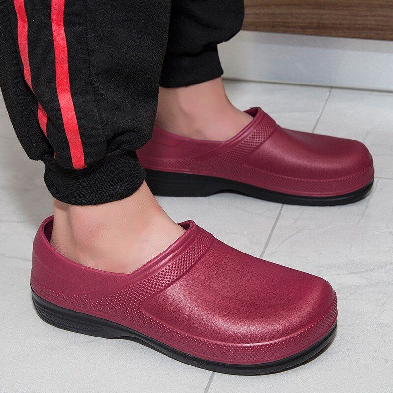 Crusie Heren Winter Slippers - Wit Bont