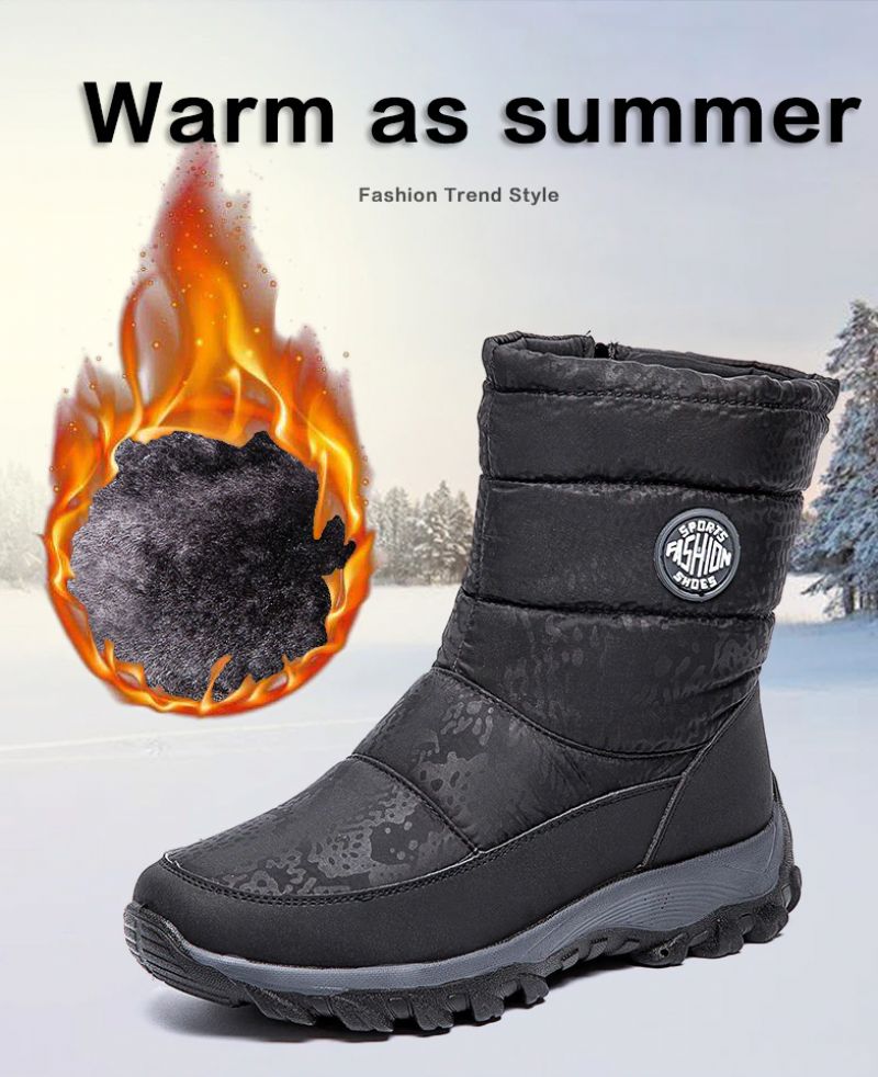 Cruz Dames Waterdichte Winterlaarzen - Zwart