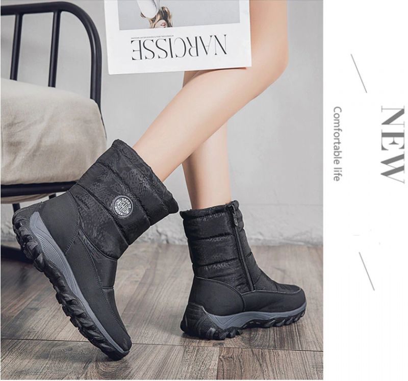 Cruz Dames Waterdichte Winterlaarzen - Zwart