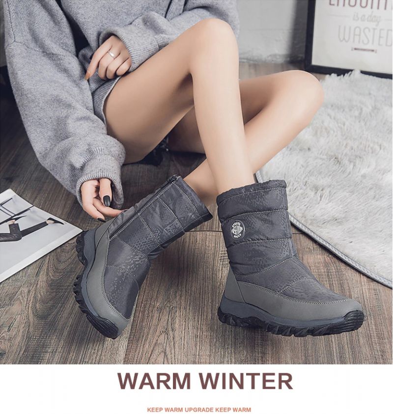 Cruz Dames Waterdichte Winterlaarzen - Zwart