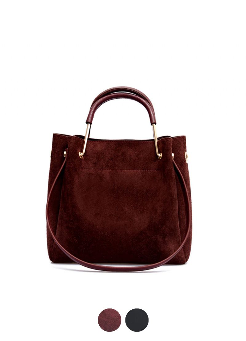 Cubides Dames Leren Handtas