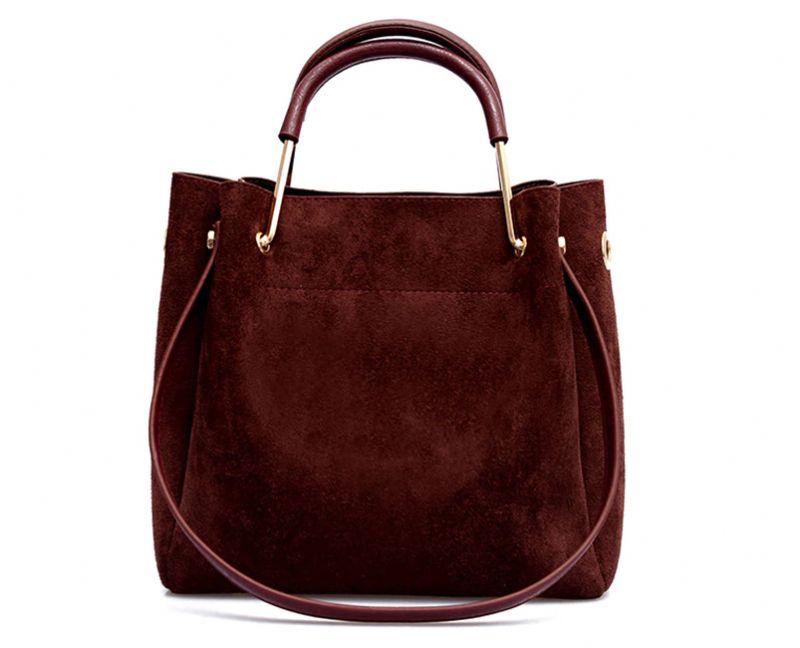 Cubides Dames Leren Handtas - Rood
