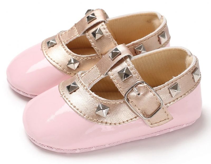 Cucumi Baby Platte Schoenen Voor Meisjes - Roze