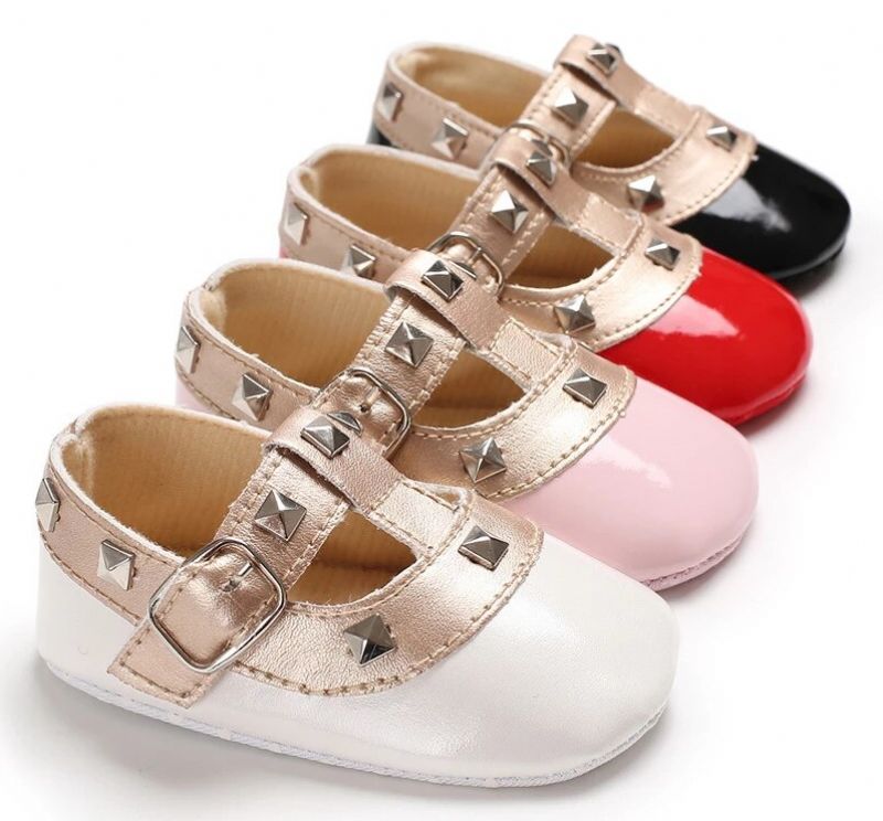 Cucumi Baby Platte Schoenen Voor Meisjes - Roze