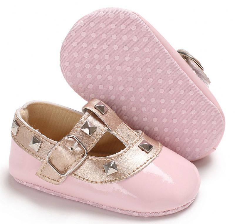 Cucumi Baby Platte Schoenen Voor Meisjes - Roze