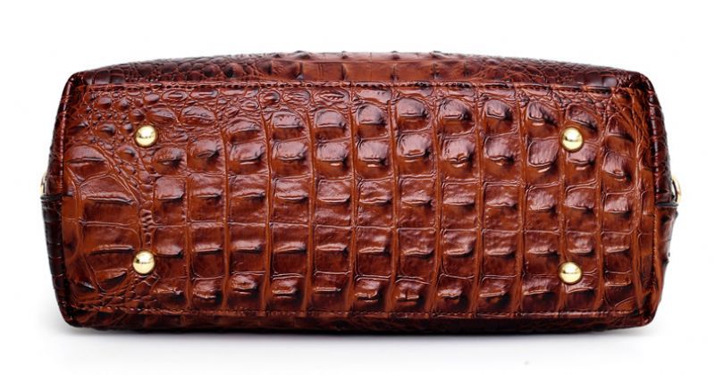 Cucuy Dames Leren Luxe Handtas - Groen