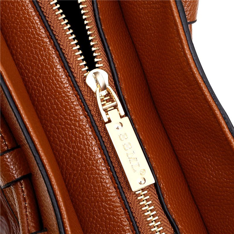 Cucuy Dames Leren Luxe Handtas - Groen