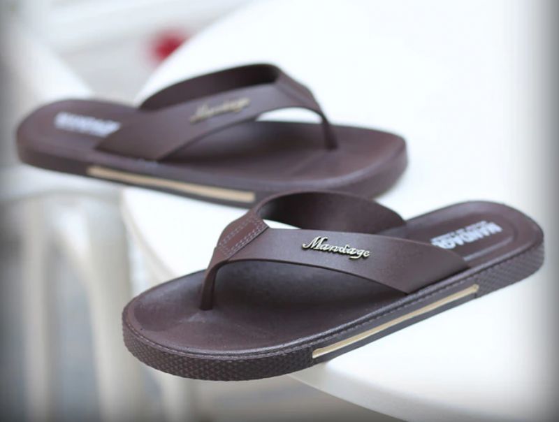 Curter Heren Slippers - Bruin