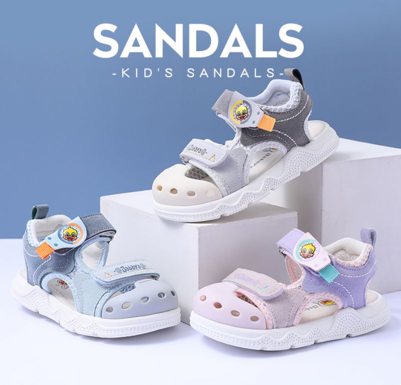 Cyrus Unisex Beach Sandaal Voor Kinderen - Grijs