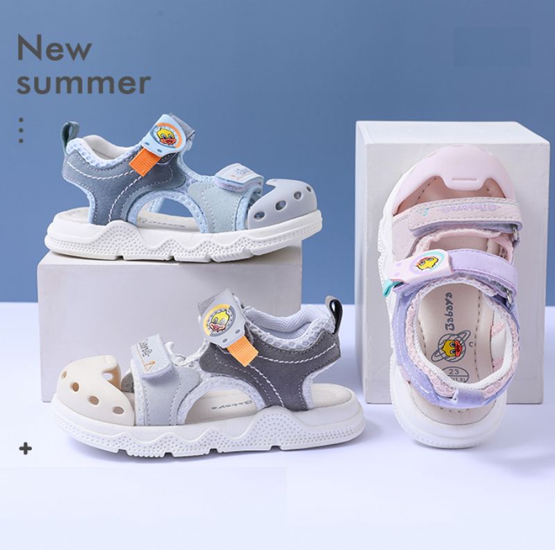 Cyrus Unisex Beach Sandaal Voor Kinderen - Grijs