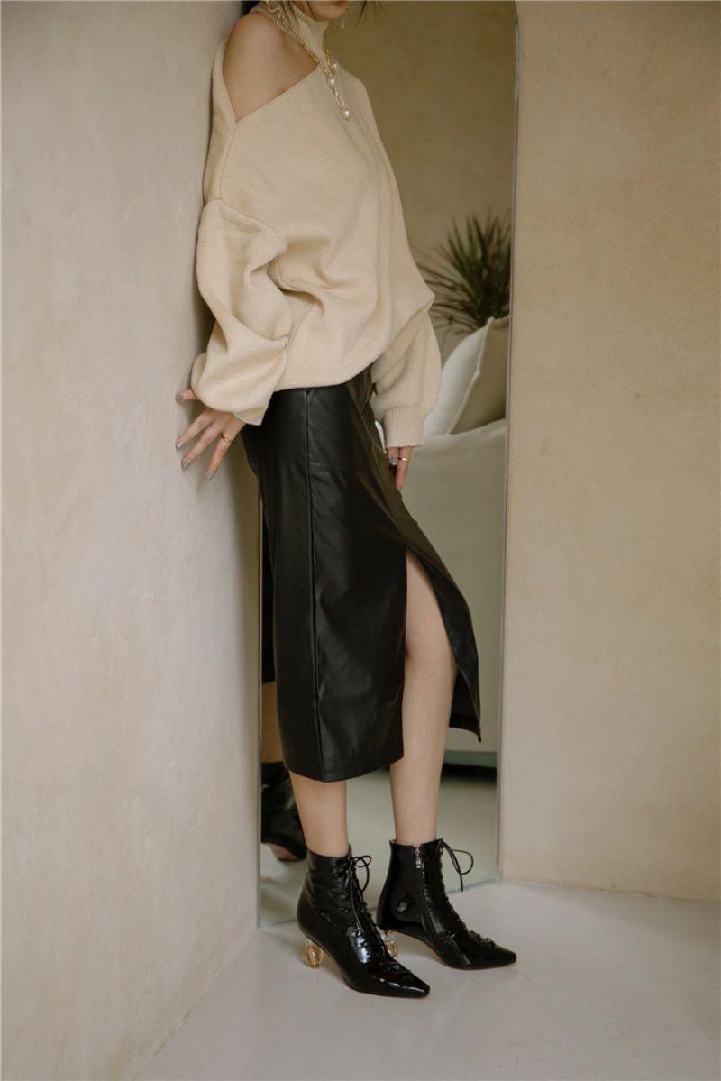 Dafne Dameslaarzen - Beige
