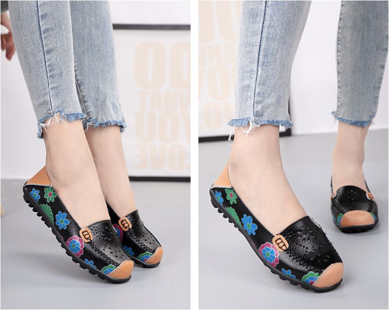 Dagelijkse Dames Loafer Schoenen - Blauw