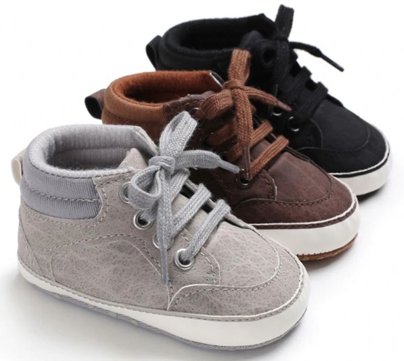 Daimer Baby Jongens Casual Sneakers - Bruin