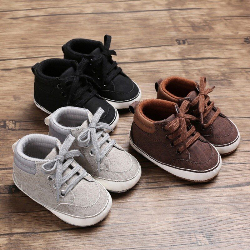 Daimer Baby Jongens Casual Sneakers - Bruin