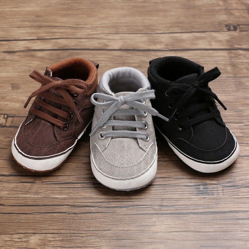 Daimer Baby Jongens Casual Sneakers - Bruin
