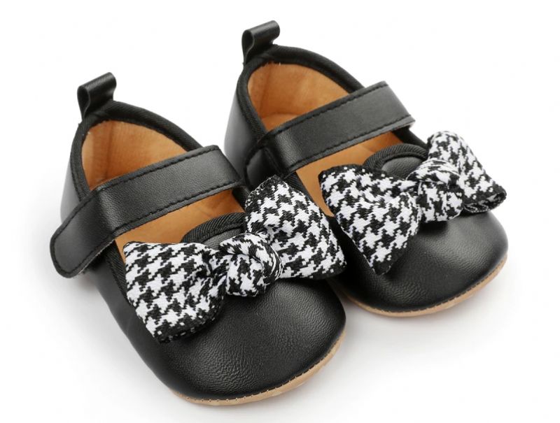 Dainy Baby Meisjes Platte Schoenen - Zwart