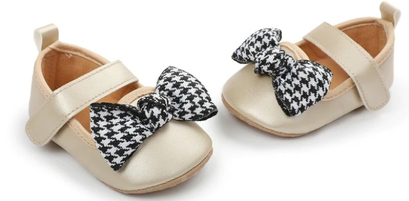 Dainy Baby Meisjes Platte Schoenen - Zwart