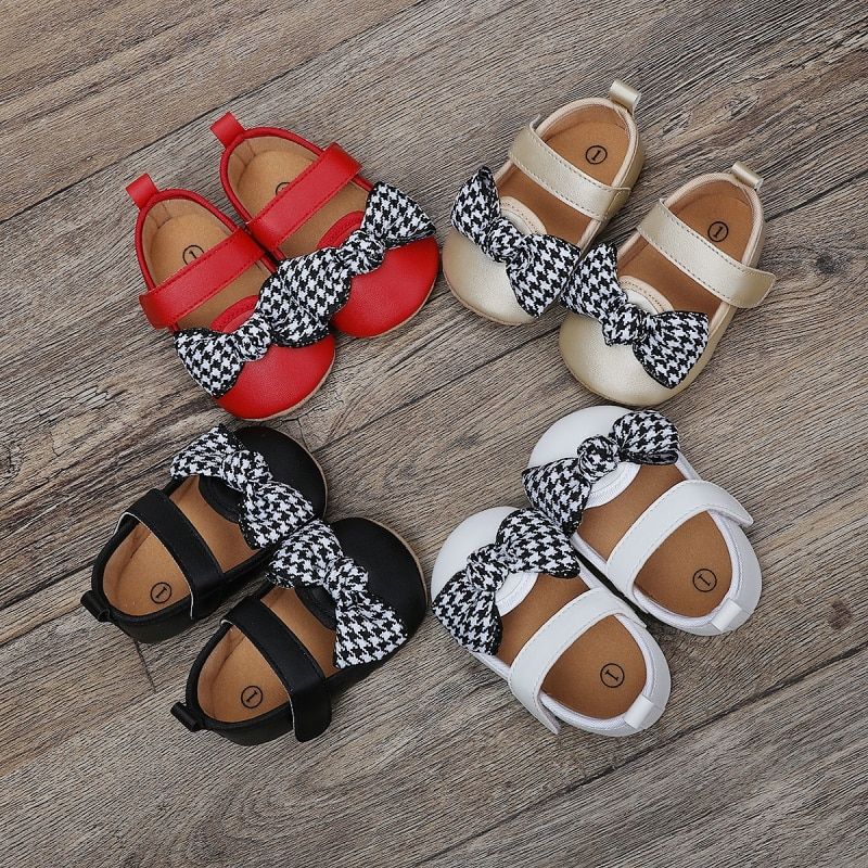 Dainy Baby Meisjes Platte Schoenen - Zwart
