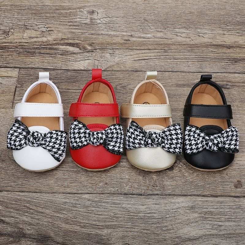 Dainy Baby Meisjes Platte Schoenen - Zwart